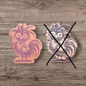 🪵 1 Crazy Chicken Magnet